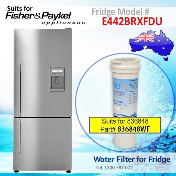 Fisher & Paykel E442BRXFDU Fridge Model 836848/13040210 Replacement Filter Part - WATER FILTER DISTRIBUTORS