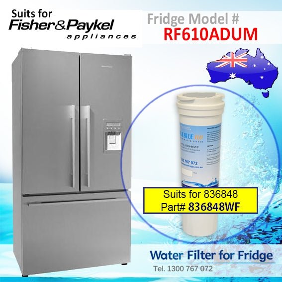Fisher & Paykel RF610ADUM Fridge Model 836848/13040210 Replacement Filter Part - WATER FILTER DISTRIBUTORS
