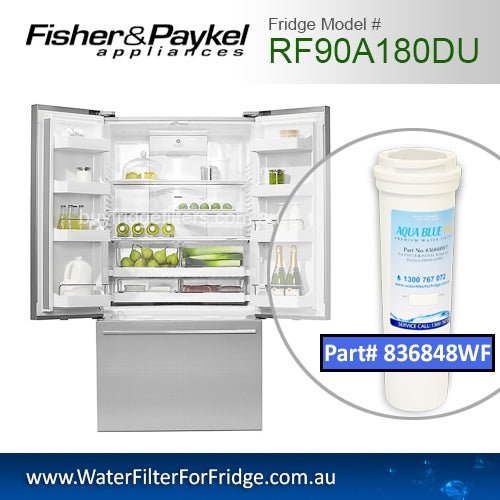 Fisher & Paykel RF90A180DU Fridge Model 836848/13040210 Replacement Filter Part - WATER FILTER DISTRIBUTORS