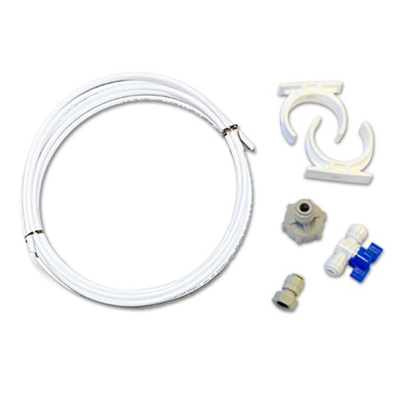 Fridge plumbing kit with 1/4" tubing hose - WATER FILTER DISTRIBUTORS