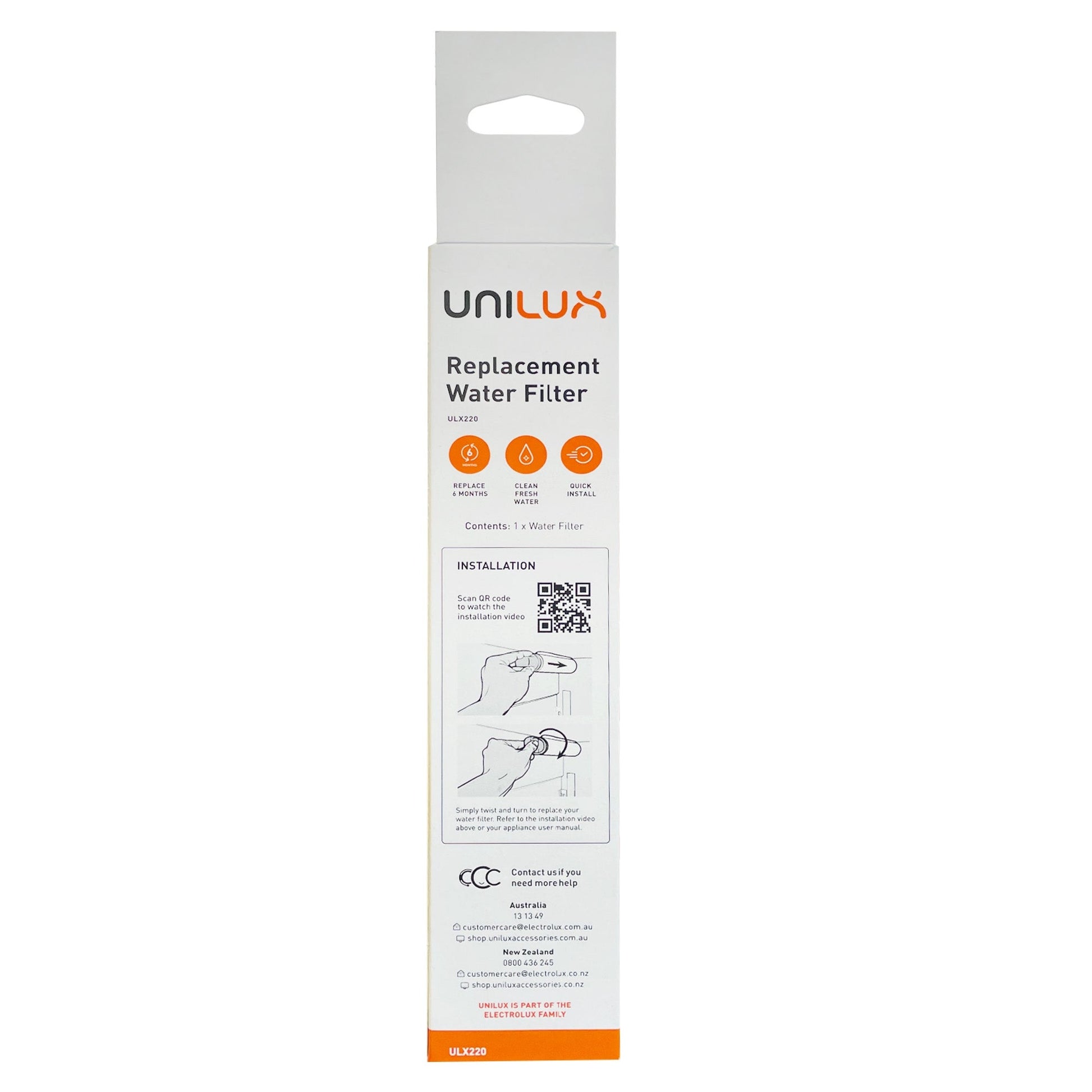 Frigidaire EPTWFU01 807946705 Refrigerator Water Filter for EHE5267SA - WATER FILTER DISTRIBUTORS