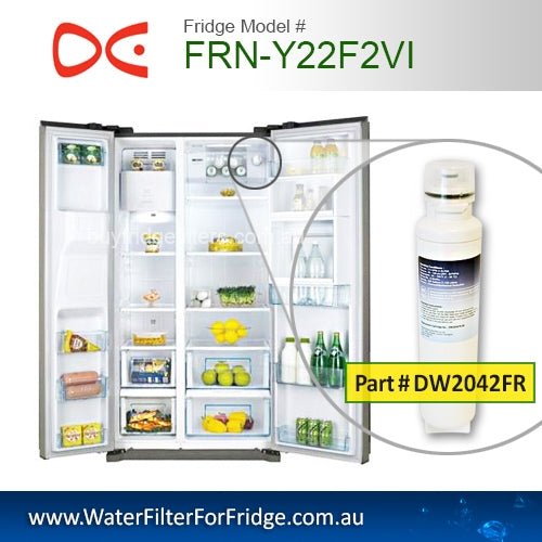 FRN_Y22F2VI Daewoo DW2042FR - 09 Replacement Fridge Filter Cartridge - WATER FILTER DISTRIBUTORS