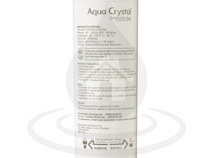 FRN_Y22F2VI Daewoo DW2042FR - 09 Replacement Fridge Filter Cartridge - WATER FILTER DISTRIBUTORS