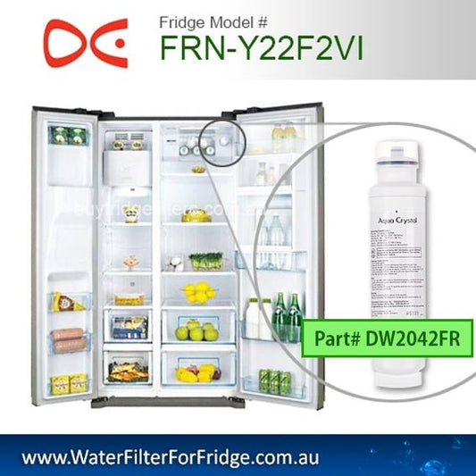 FRN_Y22F2VI Daewoo DW2042FR - 09 Replacement Fridge Filter Cartridge - WATER FILTER DISTRIBUTORS