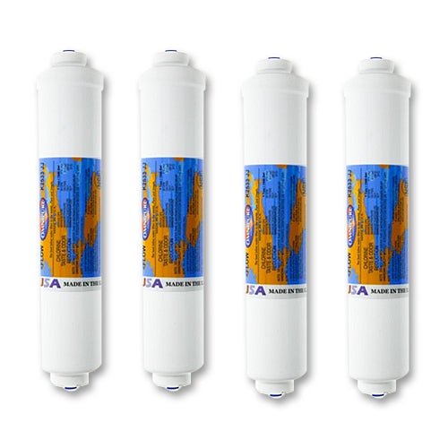 GE GXRTQR or GXRTQ External In Line Fridge Water Filter Genuine Omnipure USA - WATER FILTER DISTRIBUTORS