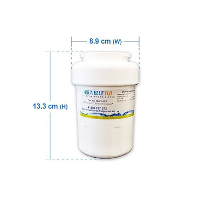 GE MWF MWFP SmartWater Internal Fridge Water Filter by Aqua Blue H20 - WATER FILTER DISTRIBUTORS