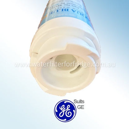 GE RCA25RGBFSV Fridge Model Aqua Blue H2O MSWF Water Filter Compatible Replacement - WATER FILTER DISTRIBUTORS