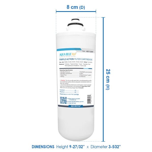 Generic 91240 Replacement Filter, suits Zip 5 Star AX2 - EF - WATER FILTER DISTRIBUTORS