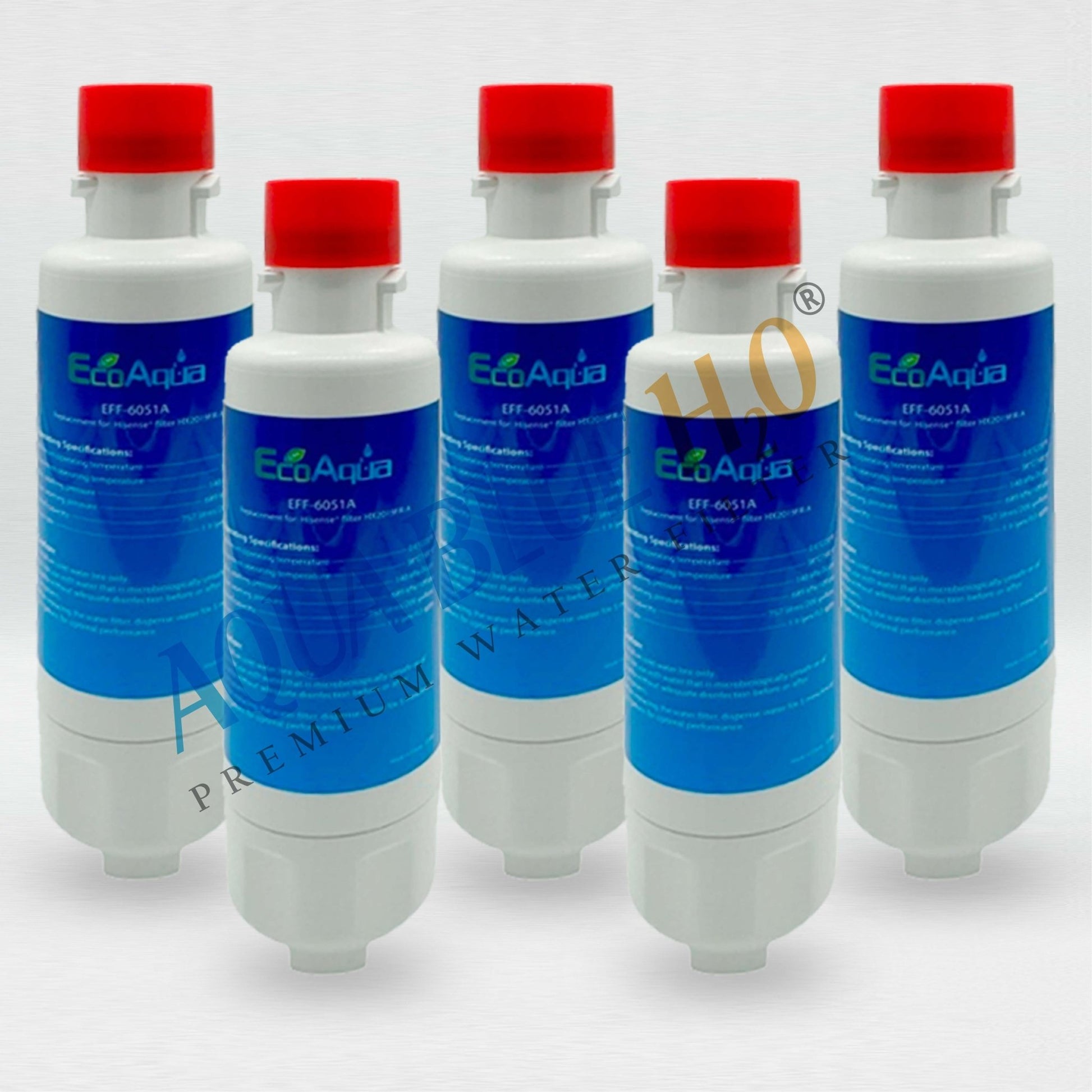 Generic Hisense HX2019FR - A Replacement Fridge Filter Cartridge EcoAqua EFF - 6051A - WATER FILTER DISTRIBUTORS