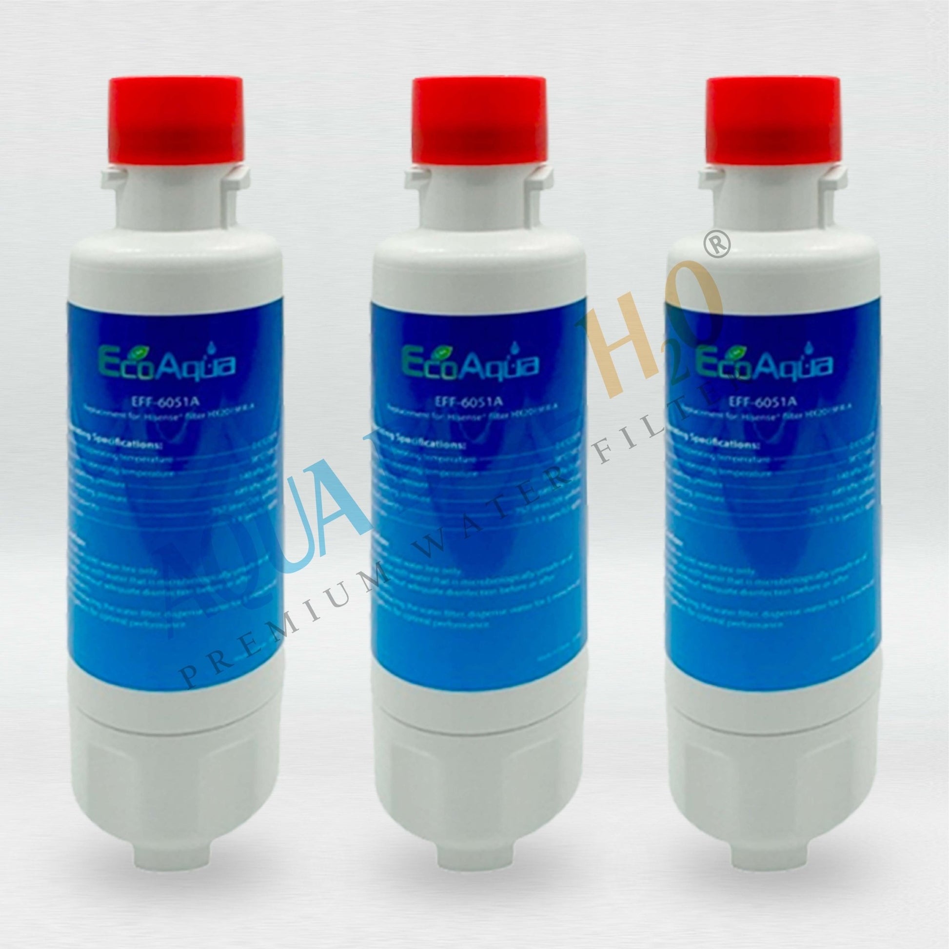 Generic Hisense HX2019FR - A Replacement Fridge Filter Cartridge EcoAqua EFF - 6051A - WATER FILTER DISTRIBUTORS