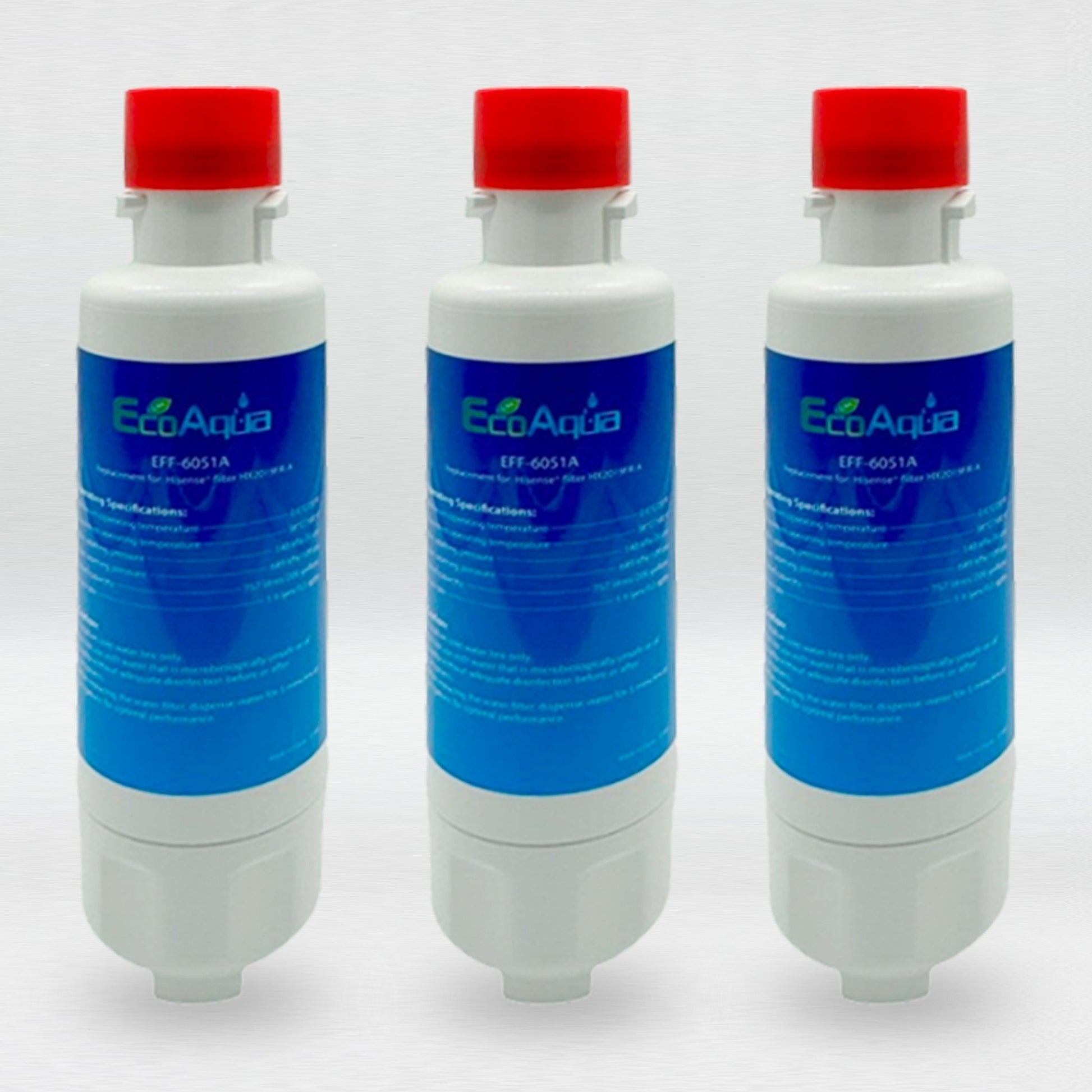 Generic Hisense HX2019FR - A Replacement Fridge Filter Cartridge EcoAqua EFF - 6051A - WATER FILTER DISTRIBUTORS