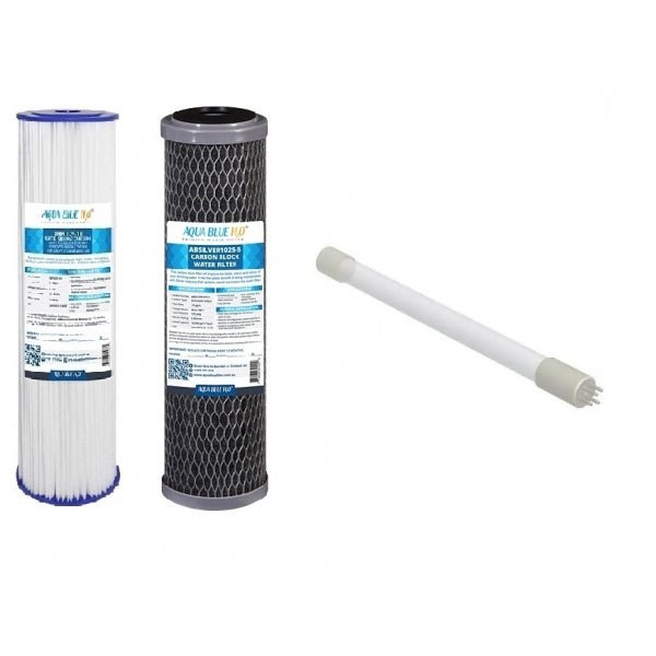 Generic HYBRID - M1 Replacement filter Kit Including UV LAMP Suit Puretec - WATER FILTER DISTRIBUTORS
