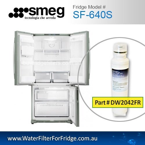Genuine DW2042FR - 09 Replacement Fridge Filter Cartridge suits for SMEG SF - 640S - WATER FILTER DISTRIBUTORS
