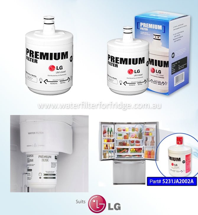Genuine LG 5231JA2002A ADQ72910901 Gen11042F - 08 Water Filters (LT500P) Premium filters - WATER FILTER DISTRIBUTORS