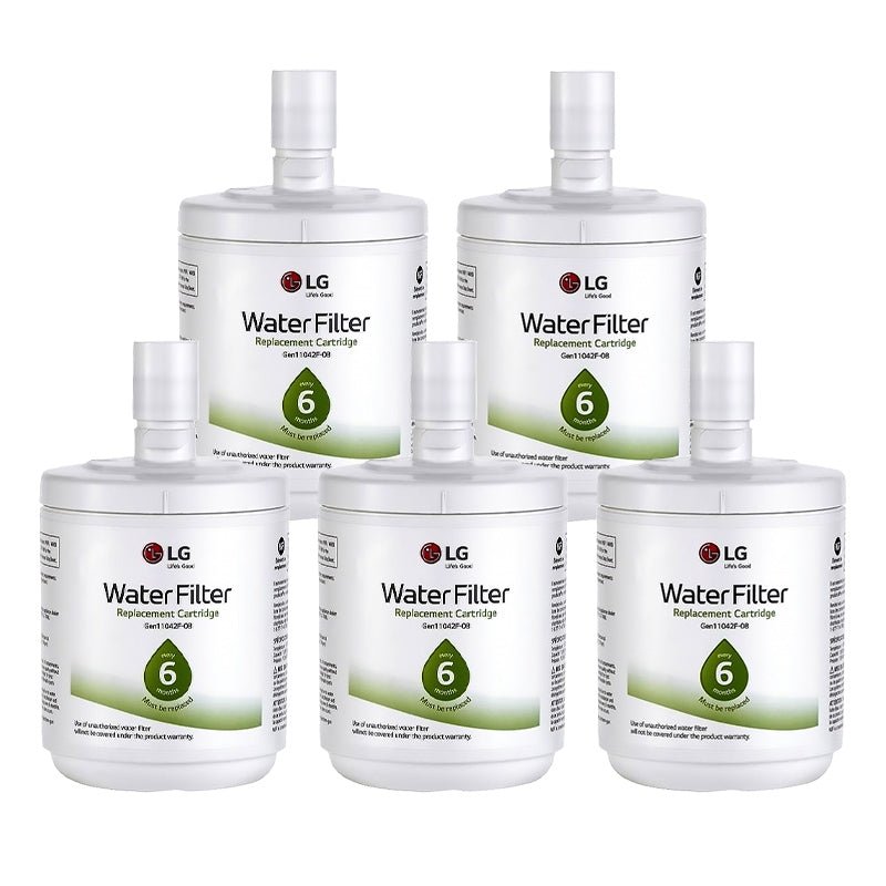 Genuine LG 5231JA2002A ADQ72910901 Gen11042F - 08 Water Filters (LT500P) Premium filters - WATER FILTER DISTRIBUTORS