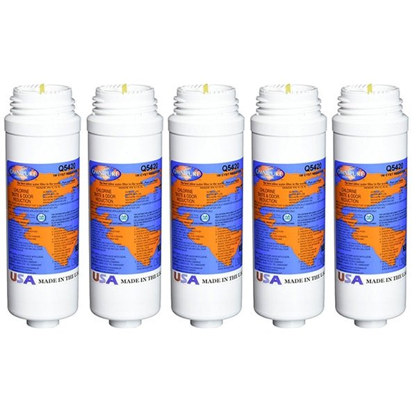 Genuine Omnipure Q5420 Q - Series 1 Micron Carbon Block Filter Cartridge - WATER FILTER DISTRIBUTORS