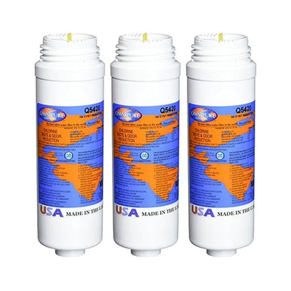 Genuine Omnipure Q5420 Q - Series 1 Micron Carbon Block Filter Cartridge - WATER FILTER DISTRIBUTORS