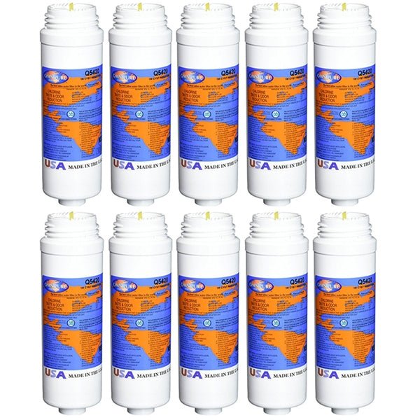Genuine Omnipure Q5420 Q - Series 1 Micron Carbon Block Filter Cartridge - WATER FILTER DISTRIBUTORS