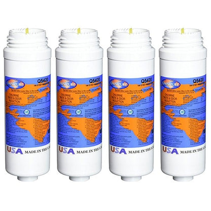 Genuine Omnipure Q5420 Q - Series 1 Micron Carbon Block Filter Cartridge - WATER FILTER DISTRIBUTORS