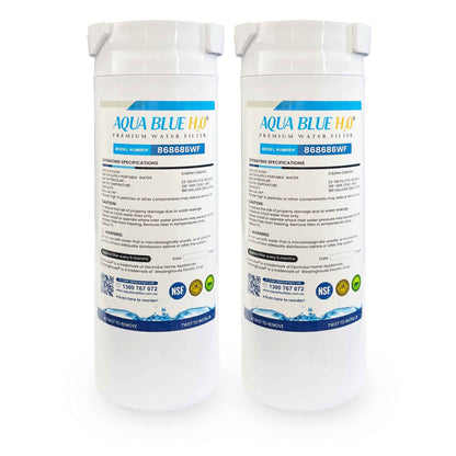 Haier Fridge Filter 868686 replacement by Premium Aqua Blue H20 - WATER FILTER DISTRIBUTORS