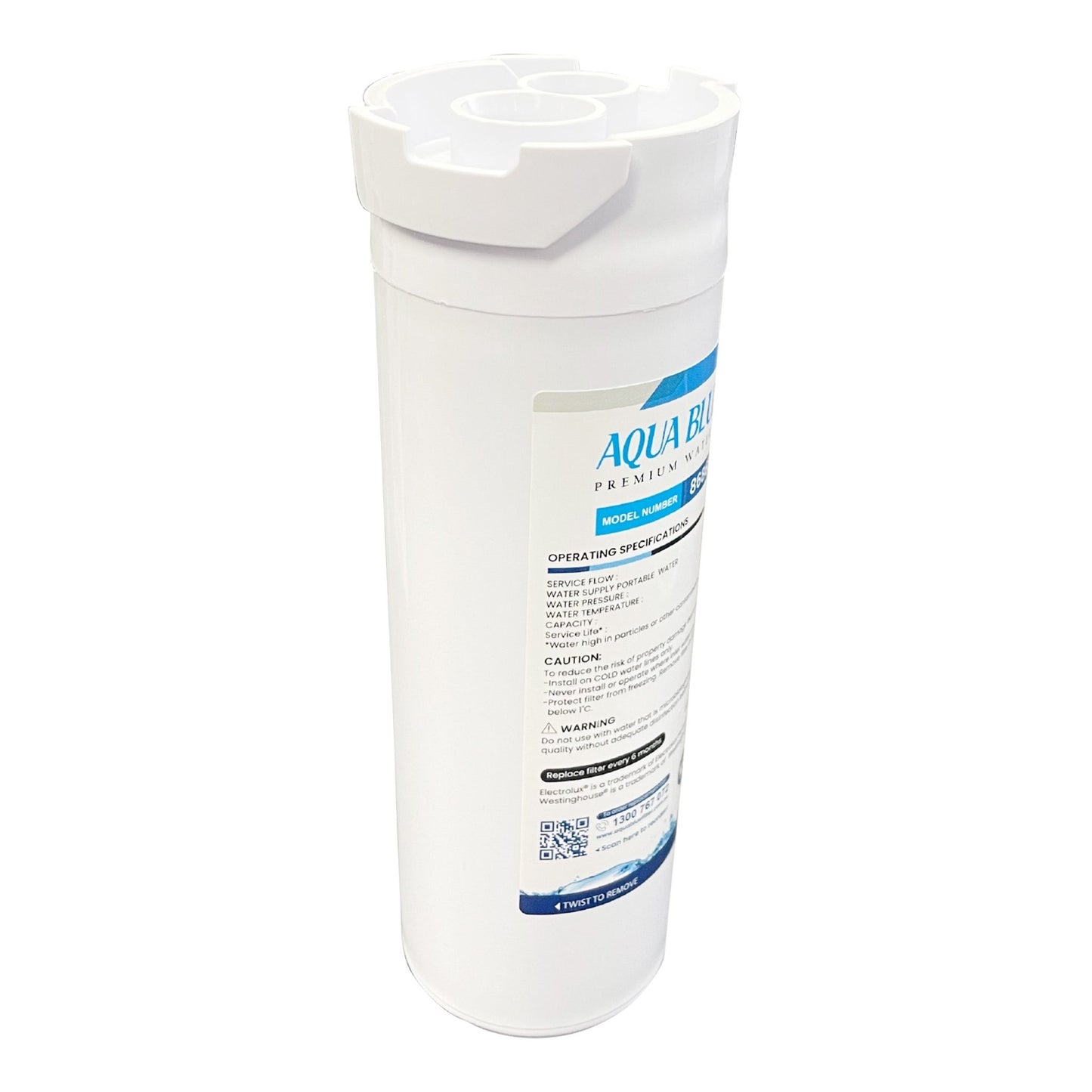 Haier Fridge Filter 868686 replacement by Premium Aqua Blue H20 - WATER FILTER DISTRIBUTORS
