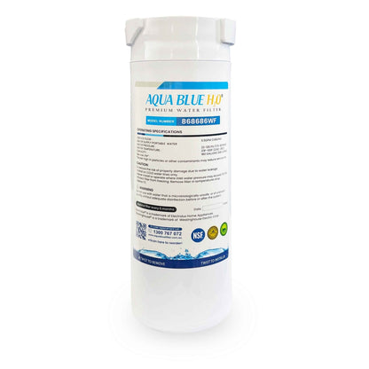 Haier Fridge Filter 868686 replacement by Premium Aqua Blue H20 - WATER FILTER DISTRIBUTORS