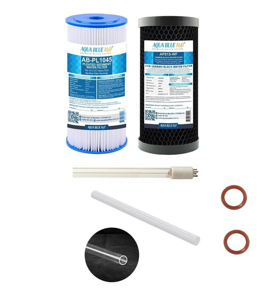 Hybrid G6 Replacement Water Filter , Lamp, Sleeve with 2 Orings - WATER FILTER DISTRIBUTORS