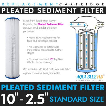 Hybrid - M1 Undersink Ultraviolet All in One Water Filter System replacement kit - WATER FILTER DISTRIBUTORS