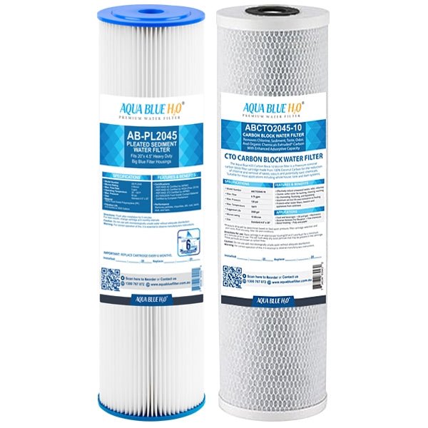 Hybrid R2 Replacement Water Filter Cartridges PL05MP2 DP10MP2 20" Compatible model - WATER FILTER DISTRIBUTORS