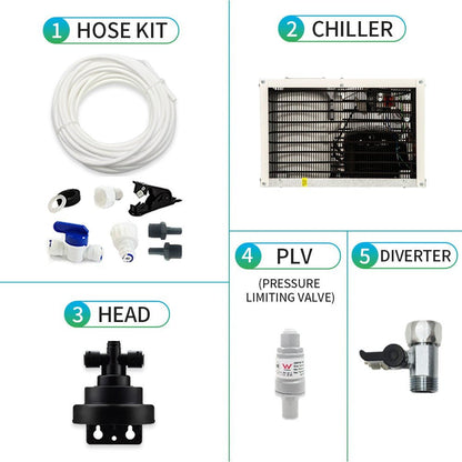 IC8 REMOTE/UNDERSINK CHILLER REMOTE/UNDERSINK CHILLER with Lab Pua Filter KIT 0.1 MICRON LPA - MP1 - 10 - WATER FILTER DISTRIBUTORS