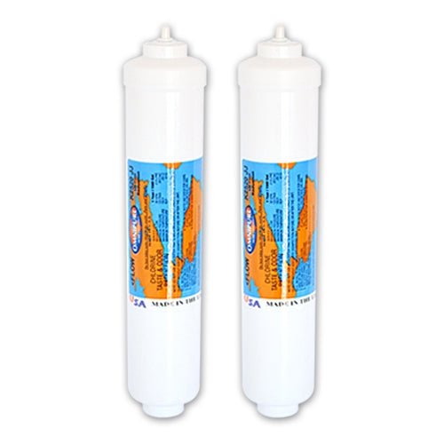 Inline water filter K2520 JJ Push Fit 1/4" Omnipure - WATER FILTER DISTRIBUTORS