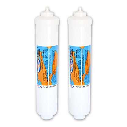 Inline water filter K2520 JJ Push Fit 1/4" Omnipure - WATER FILTER DISTRIBUTORS