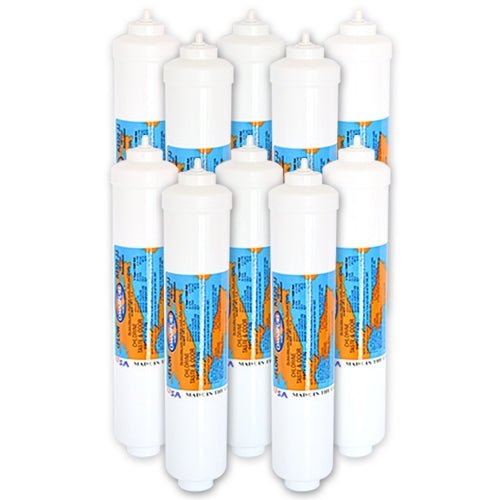 Inline water filter K2520 JJ Push Fit 1/4" Omnipure - WATER FILTER DISTRIBUTORS