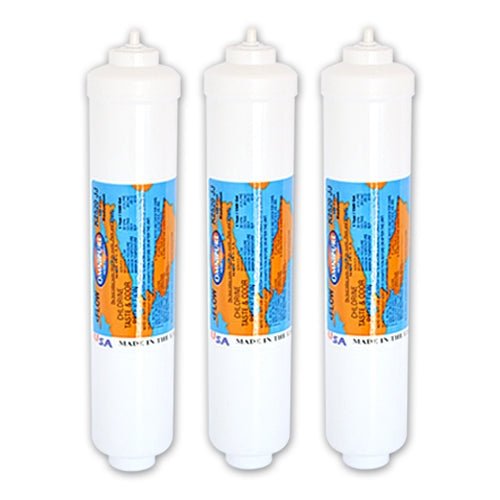 Inline water filter K2520 JJ Push Fit 1/4" Omnipure - WATER FILTER DISTRIBUTORS