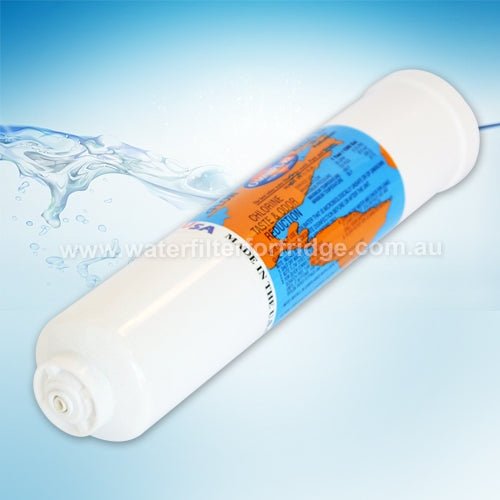 Inline water filter K2520 JJ Push Fit 1/4" Omnipure - WATER FILTER DISTRIBUTORS