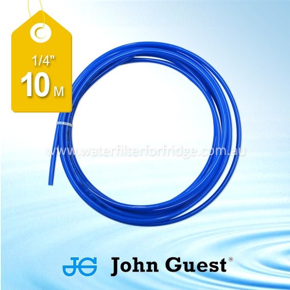 John Guest 1/4" Hose Tubing High Pressure Blue 10 Metre - WATER FILTER DISTRIBUTORS