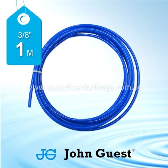 John Guest 3/8" Hose Tubing High Pressure Blue 1 Metre - WATER FILTER DISTRIBUTORS