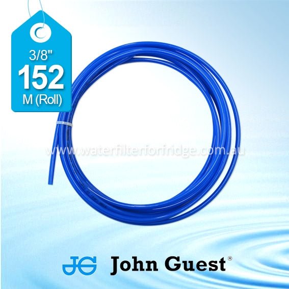 John Guest 3/8" Hose Tubing High Pressure Blue 152 Metres (Roll) - WATER FILTER DISTRIBUTORS