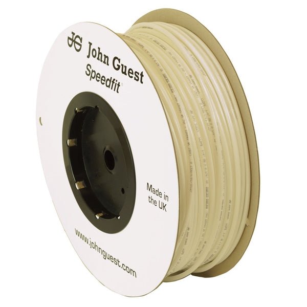 John Guest high pressure LLDPE 1/4" white tube 152meters - WATER FILTER DISTRIBUTORS