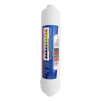 K Series Alkaline Water Filter Replacement Cartridge 10" 1/4" push fit connection - WATER FILTER DISTRIBUTORS