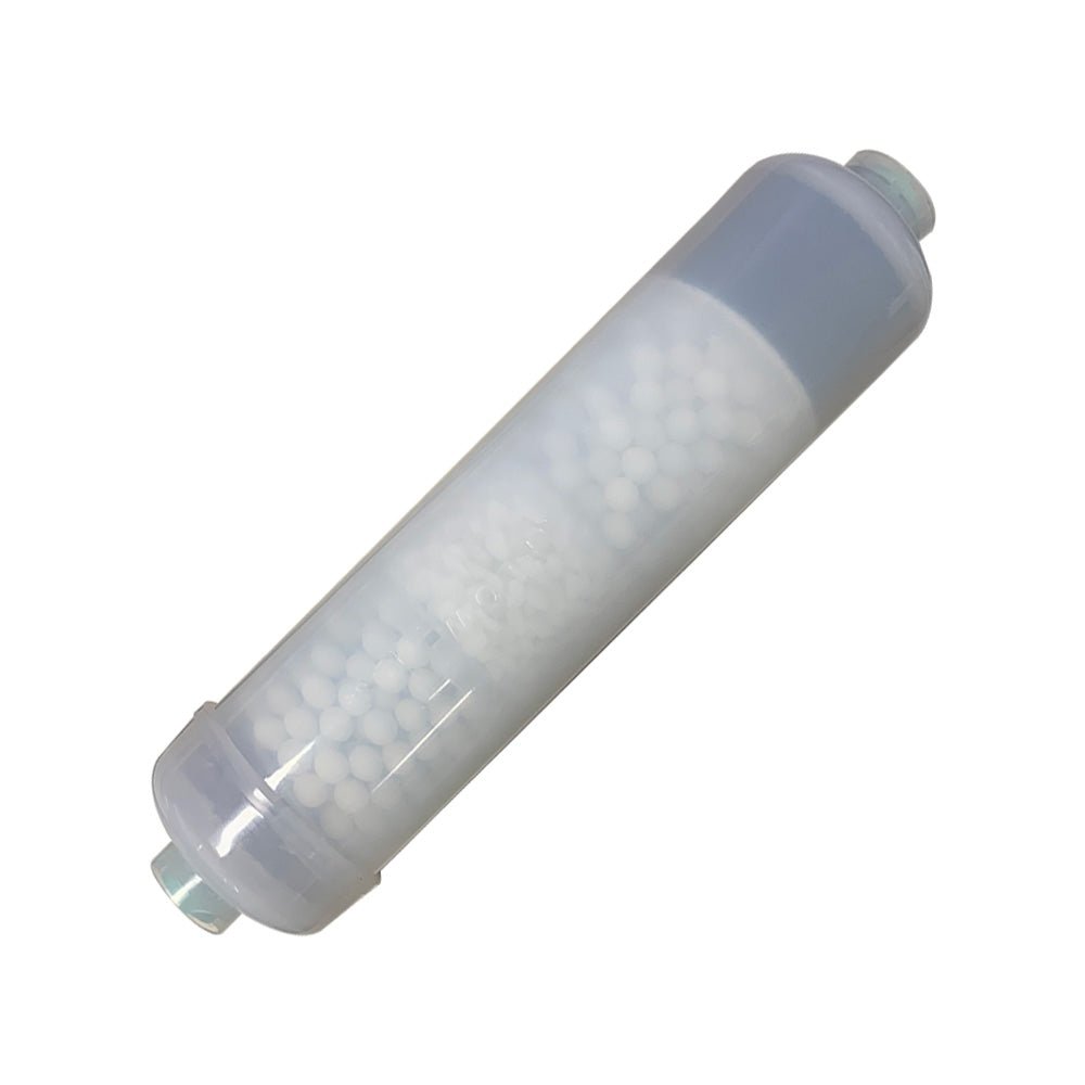 K Series Transparent Alkaline Water Filter Replacement Cartridge 10" 1/4" push fit connection - WATER FILTER DISTRIBUTORS