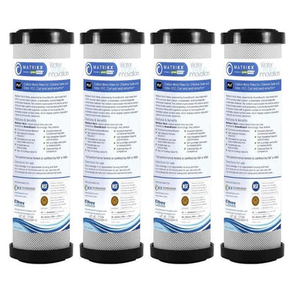 KX Matrikx Pb1 0.5 MIC 10 inch 06 - 250 - 125 - 975 KX MATRIKX Pb1, 10" Length (9.75" Actual) - WATER FILTER DISTRIBUTORS