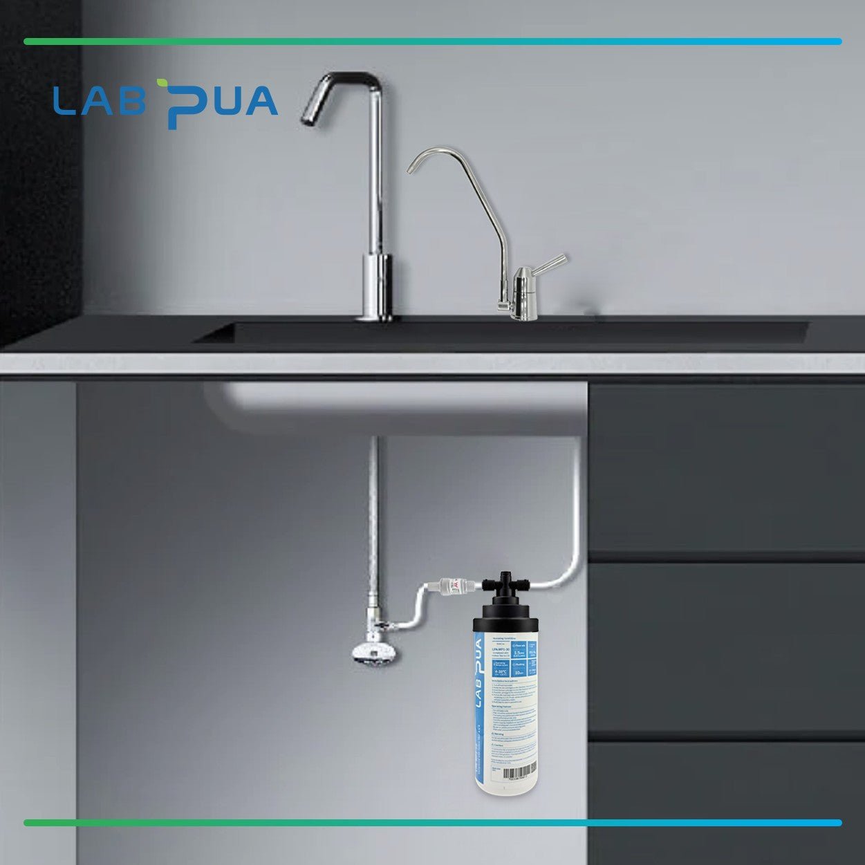 Lab Pua LPA 10 " for LABPUA High flow complete series - WATER FILTER DISTRIBUTORS