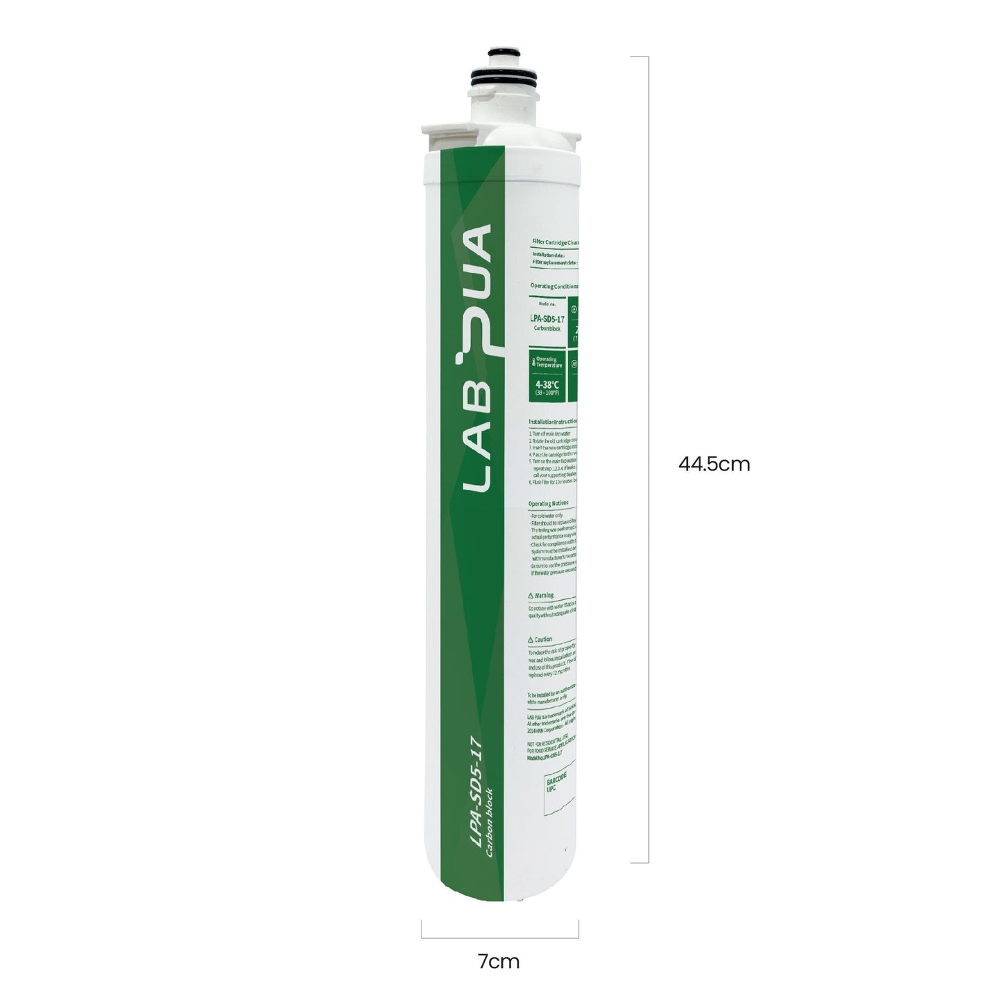 Lab Pua LPA 17 Inch FOR LABPUA High Flow Complete Series - WATER FILTER DISTRIBUTORS
