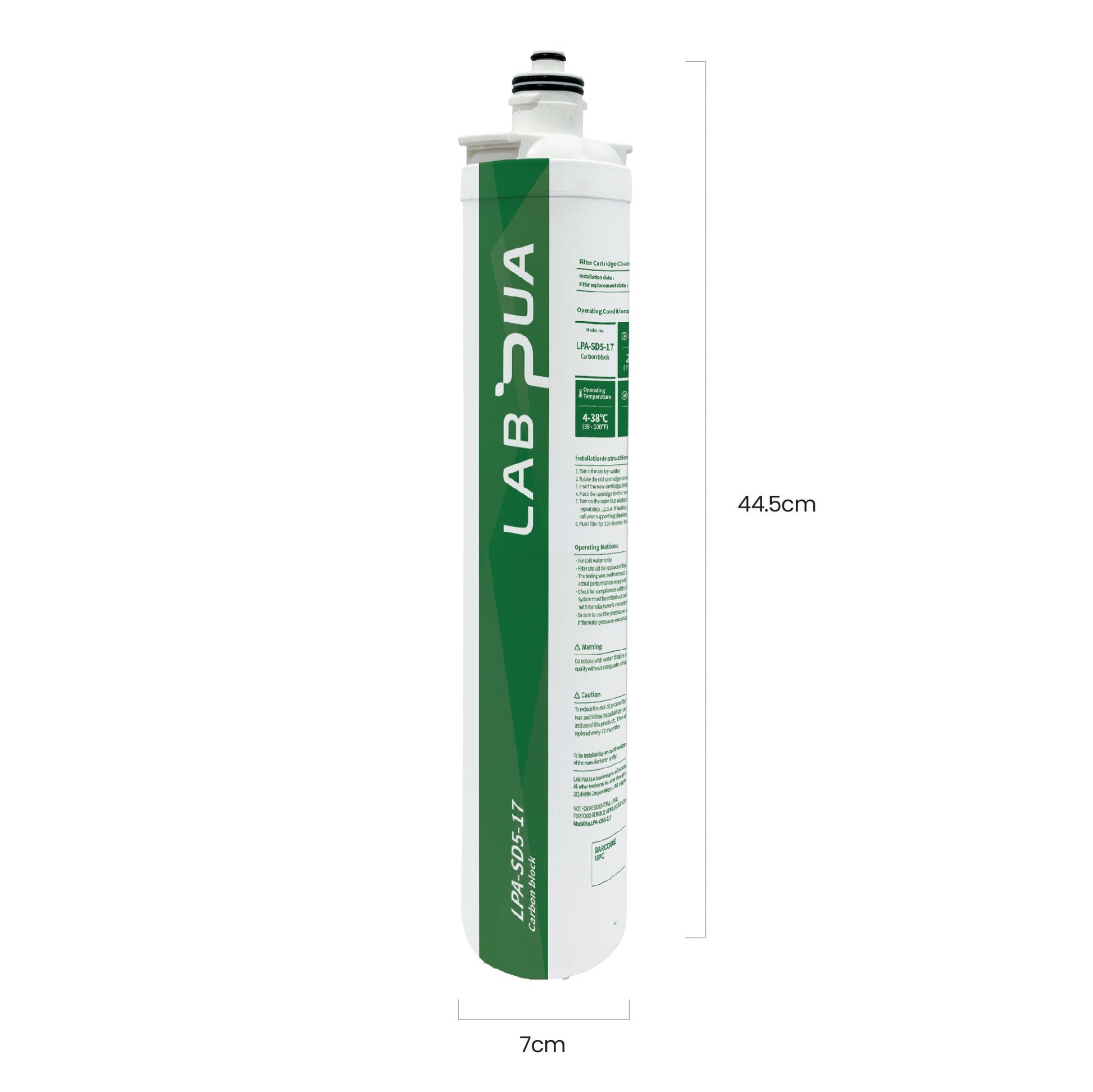 Lab Pua LPA 17 Inch FOR LABPUA High Flow Complete Series - WATER FILTER DISTRIBUTORS