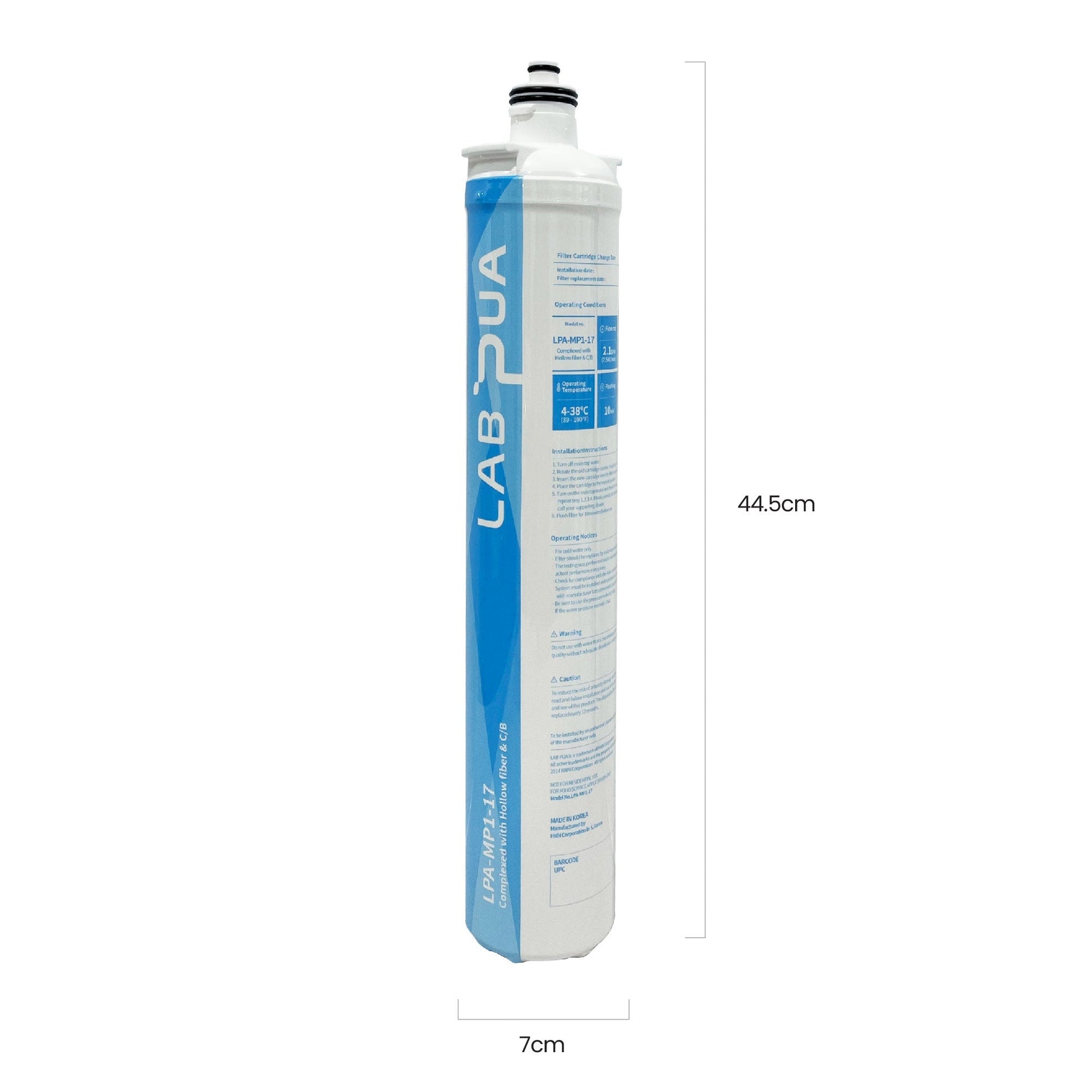 Lab Pua LPA 17 Inch FOR LABPUA High Flow Complete Series - WATER FILTER DISTRIBUTORS