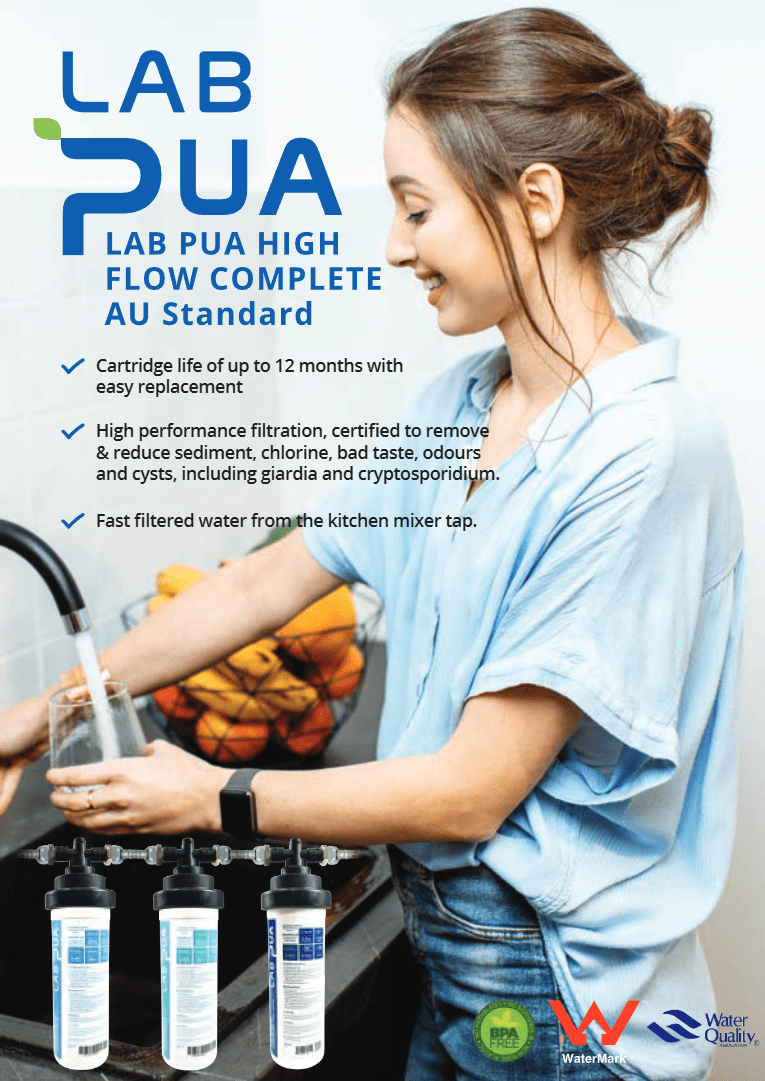 LAB PUA LPA-CS1-15 HIFLOW- FAST FLOW FILTER SYSTEM - INLINE - WATER FILTER DISTRIBUTORS