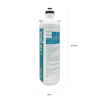 Lab Pua LPA - CS5 - 10 (5um carbon block & Scale inhibitor, 10″L) - WATER FILTER DISTRIBUTORS