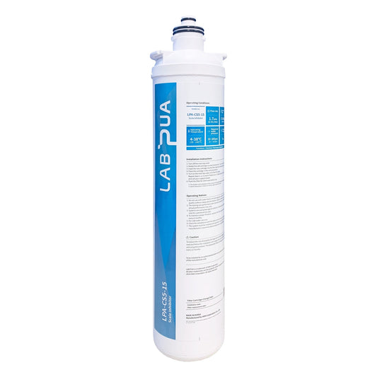 Lab Pua LPA - CS5 - 15 (5um carbon block & Scale inhibitor, 15″L) - WATER FILTER DISTRIBUTORS