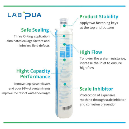 Lab Pua LPA - MP1 - 17 0.1 Micron Quick Twist Filter High flow Kit - WATER FILTER DISTRIBUTORS